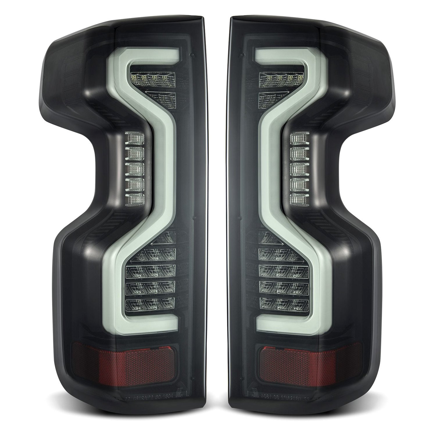 AlphaRex® 620070 - PRO-Series Driver and Passenger Side Jet Black