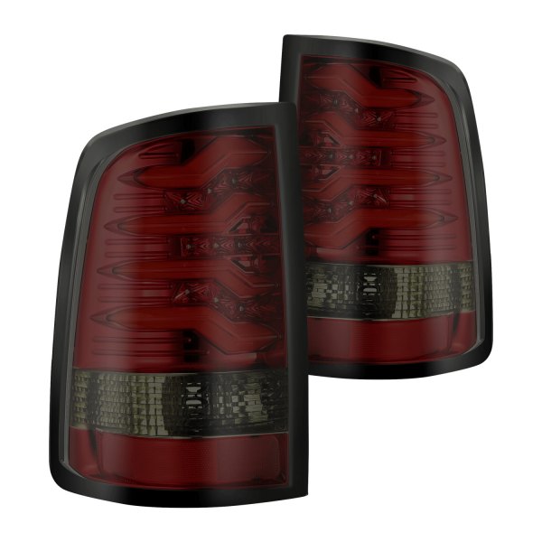 AlphaRex® - PRO-Series Red/Smoke Fiber Optic LED Tail Lights