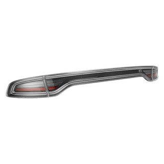 AlphaRex® - NOVA-Series Prismatic Driver and Passenger Side Black Sequential Fiber Optic LED Tail Lights
