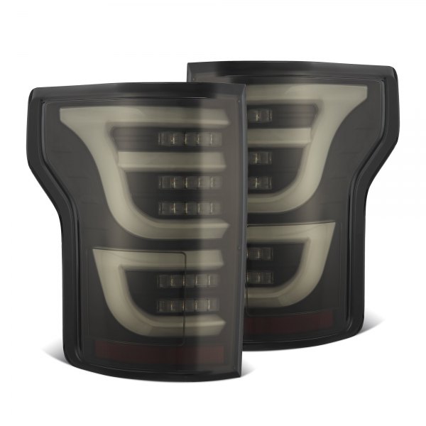 AlphaRex® - LUXX-Series Black Sequential Fiber Optic LED Tail Lights