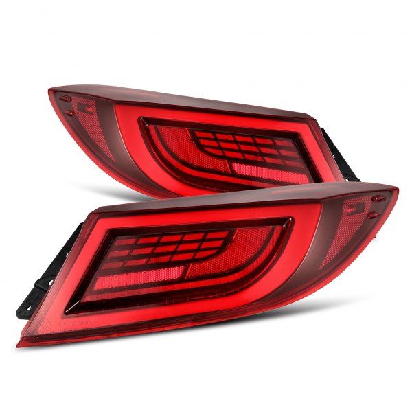 AlphaRex® - LUXX-Series Red Sequential Fiber Optic LED Tail Lights