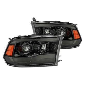AlphaRex® - PRO-Series G2 Driver and Passenger Side Alpha-Black Sequential LED DRL Bar Projector Headlights