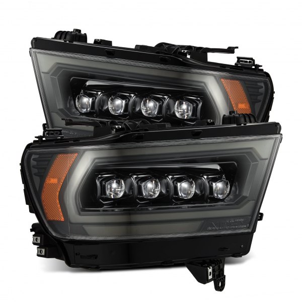 AlphaRex® - NOVA-Series Alpha-Black Sequential DRL Bar Projector LED Headlights