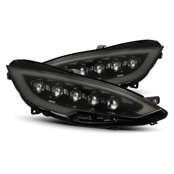 AlphaRex® - NOVA-Series Alpha-Black Sequential DRL Bar Projector LED Headlights