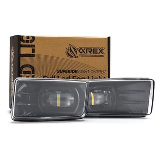 AlphaRex® - Driver and Passenger Side Dual Color Projector LED Fog Lights