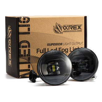 AlphaRex® - Driver and Passenger Side Dual Color Projector LED Fog Lights