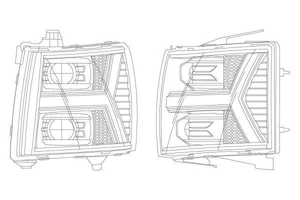 AXHL-CL07-PARENT Full Featured Projector (Chrome) AXHL-CL07-PPTS-C-A AXHL-CL07-PARENT Full Featured Projector (Polished Black)  AXHL-CL07-PPTS-LB-A