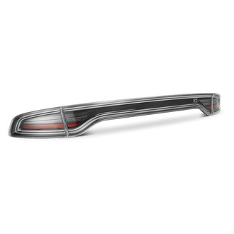 AlphaRex® - NOVA-Series Prismatic Driver and Passenger Side Black Sequential Fiber Optic LED Tail Lights