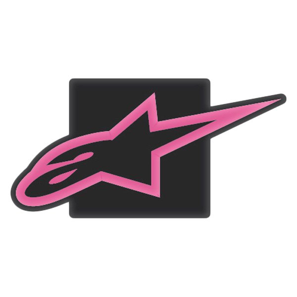 Alpinestars® - Black / Pink Hitch Covers for 2" Receivers