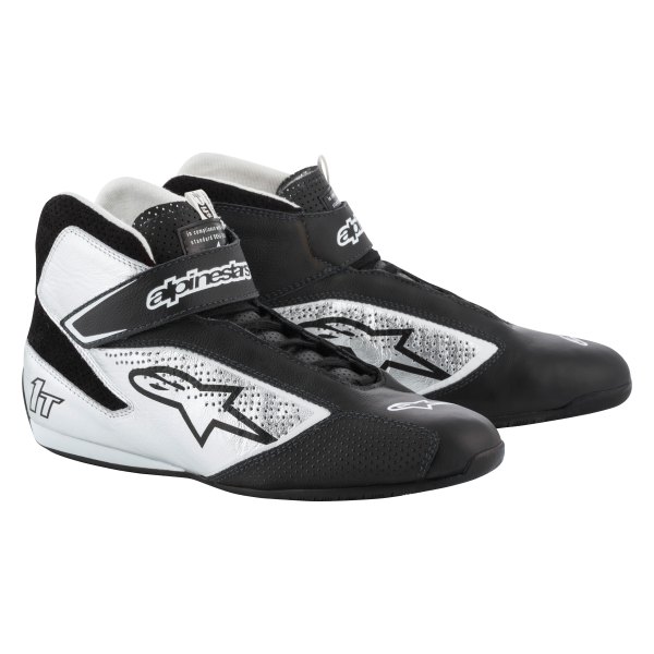 Alpinestars® - Tech-1 T 2019+ Model Black/Silver 10.5 Shoes