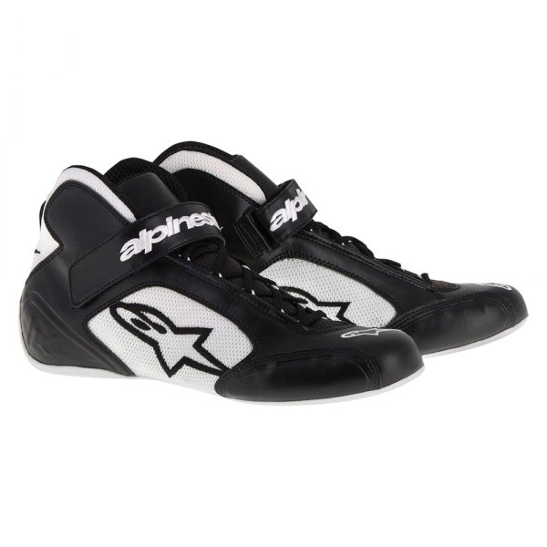 Size 9 Black//White Alpinestars 2711518-12B-9 Tech 1-K Start Shoes