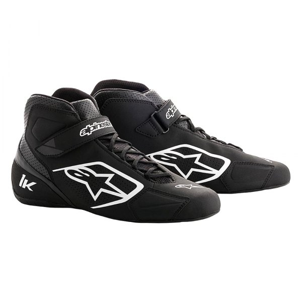 Alpinestars® - Tech-1 K Black/White 10.5 Shoes