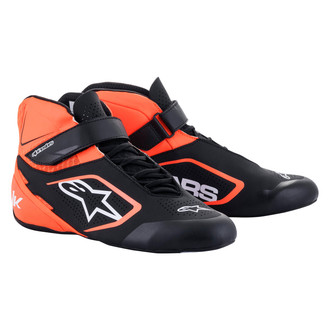 Alpinestars® - 2022 Tech-1 K V2 Black/Fluo Orange/White 10.5 Shoes