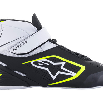 Alpinestars® - 2022 Tech-1 K V2 Black/White/Yellow 12.5 Shoes