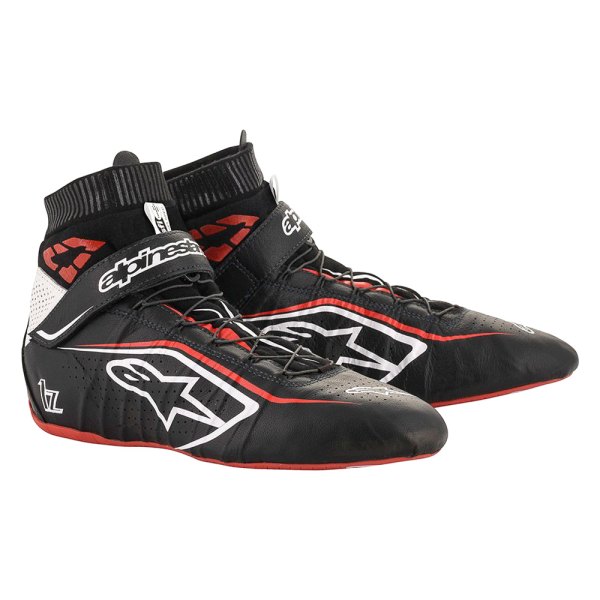 Alpinestars® - Tech-1 Z V2 Black/White/Red 7.5 Shoes