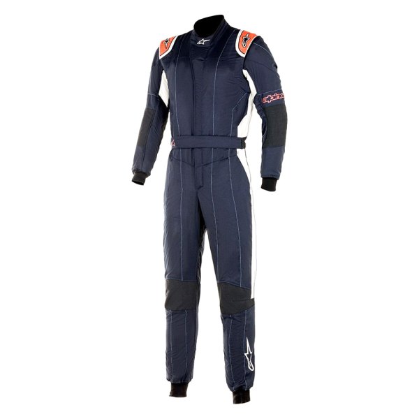 Alpinestars® - 2021 GP Tech V3 Navy/Fluorescent Red 56 Suit