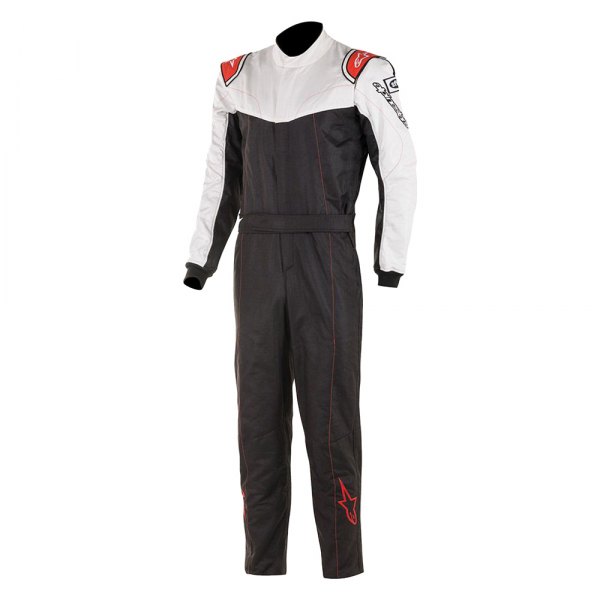 Alpinestars® - Black/White/Red 44 Stratos Boot Cut Suit