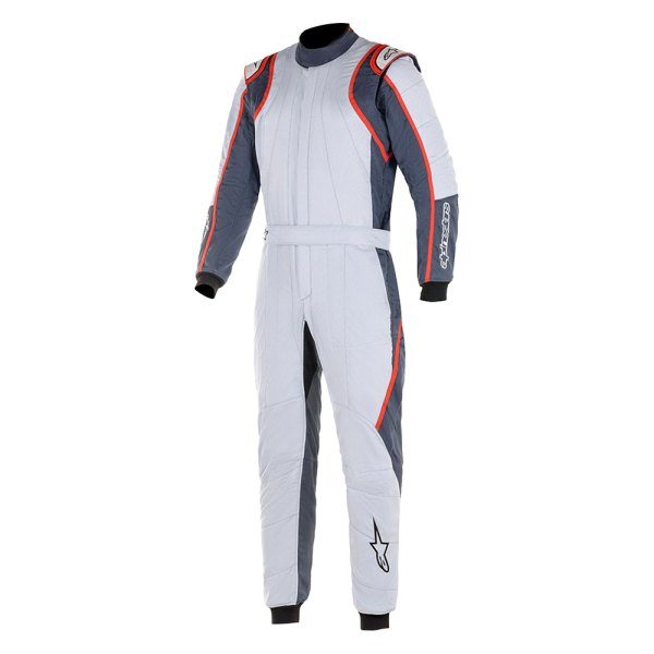 Alpinestars® - GP Race V2 Silver/Asphalt/Red 46 Suit