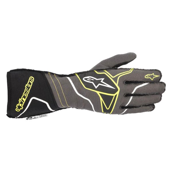 Alpinestars® - Tech-1 ZX V2 Anthracite/Yellow Fluorescent/Black 2X-Large Gloves