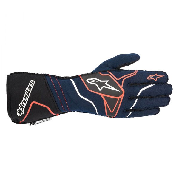 Alpinestars® - Tech-1 ZX V2 Navy/Black/Red Medium Gloves