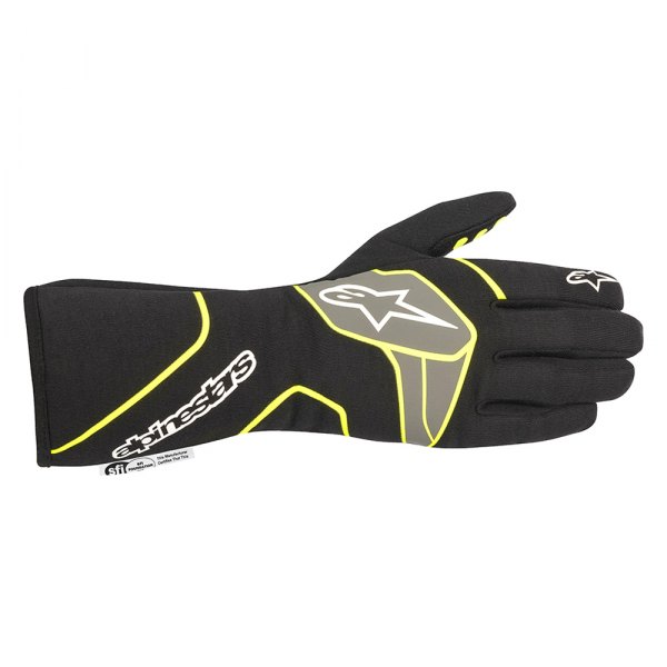 Alpinestars® - Tech-1 Race V2 Black/Fluorescent Yellow 2X-Large Gloves