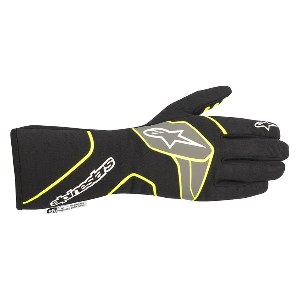 Alpinestars® - Tech-1 Race V2 Black/Fluorescent Yellow Medium Gloves