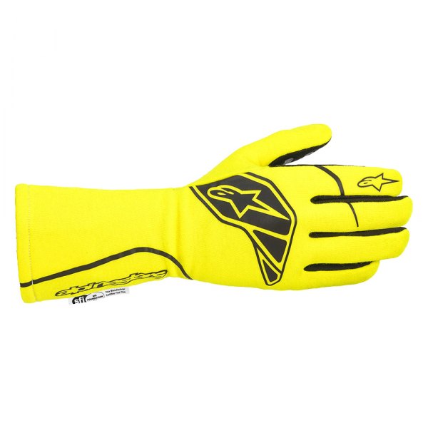 Alpinestars® - Tech-1 Start V2 Yellow Fluorescent/Black Small Gloves