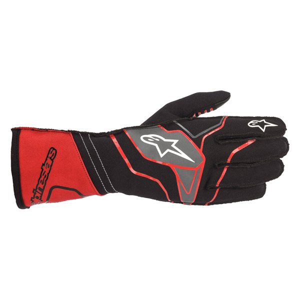Alpinestars® - Tech-1 K Race V2 Black/Red Medium Gloves