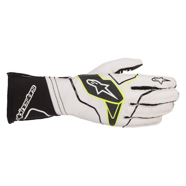 Alpinestars® - Tech-1 K Race V2 White/Black Large Gloves