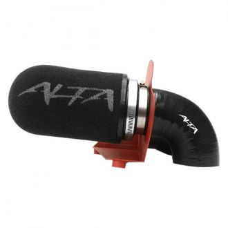 ALTA Performance® - Reinforced Silicone Black Cold Air Intake System with Black Filter