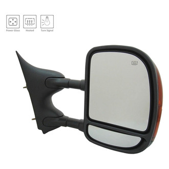 Alzare® - Passenger Side Power Towing Mirror (Heated) (Standard Line)