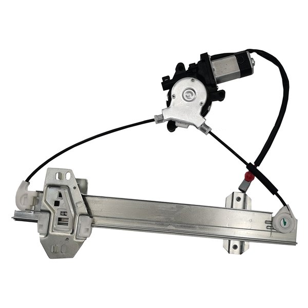 Alzare® - Rear Driver Side Power Window Regulator and Motor Assembly