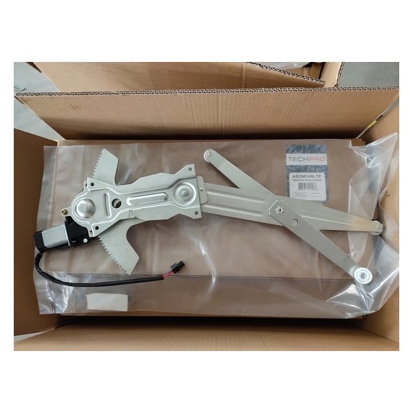 Alzare® - Front Driver Side Power Window Regulator and Motor Assembly