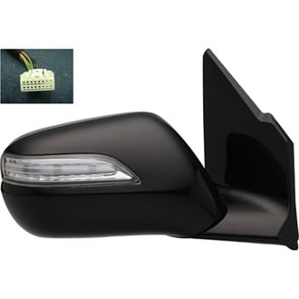 Alzare® - Passenger Side Power View Mirror (Heated, Foldaway) (Standard Line)