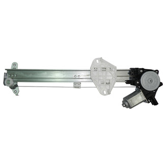 Alzare® - Rear Driver Side Power Window Regulator and Motor Assembly