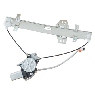 Alzare® - Rear Passenger Side Power Window Regulator and Motor Assembly