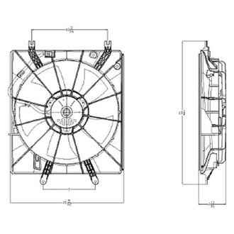 Alzare® - Engine Cooling Fan Assembly