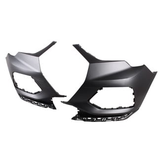 Alzare® - Front Driver Side Bumper Cover (CAPA Certified)