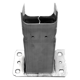 Alzare® - Front Driver Side Bumper Mounting Bracket (CAPA Certified)