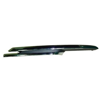 Alzare® - Front Lower Outer Driver Side Bumper Cover Grille Molding (Standard Line)