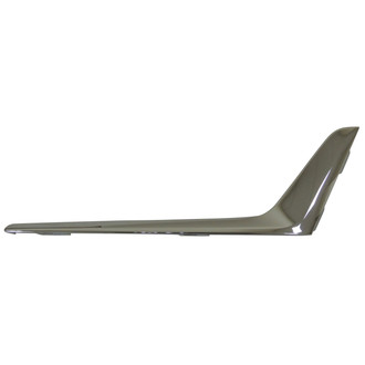 Alzare® - Front Upper Driver Side Bumper Cover Grille Molding (Standard Line)