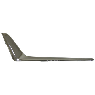 Alzare® - Front Upper Passenger Side Bumper Cover Grille Molding (Standard Line)