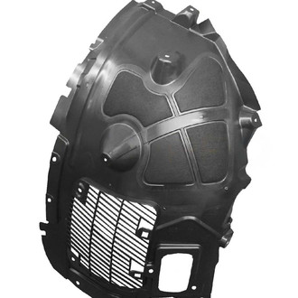 Alzare® - Front Forward Passenger Side Fender Splash Shield (CAPA Certified)