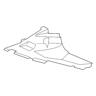 Alzare® - Front Passenger Side Fender Liner Front Section (Standard Line)