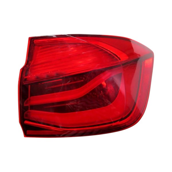 Alzare® - Passenger Side Outer Replacement Tail Light Lens and Housing, BMW 3-Series