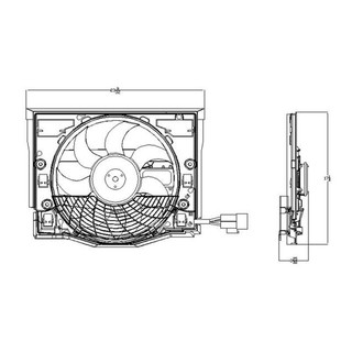Alzare® - Engine Cooling Fan Assembly