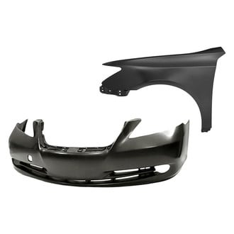 Alzare® BNDL-222956 - 2-Piece (Front Bumper Cover, Front Driver Side Fender) (CAPA Certified)