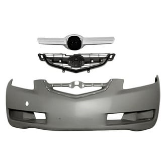 Alzare® - 3-Piece (Front Bumper Cover, Grille, Center Grille Bar) (Standard Line)
