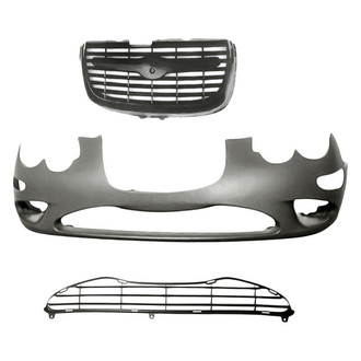 Alzare® - 3-Piece (Front Bumper Cover, Grille, Front Lower Bumper Grille) (Standard Line)