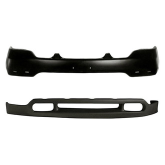Alzare® - 2-Piece (Front Bumper Face Bar, Front Bumper Air Deflector) (Standard Line)